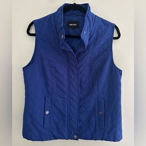 Nine West Quilted Vest Size M